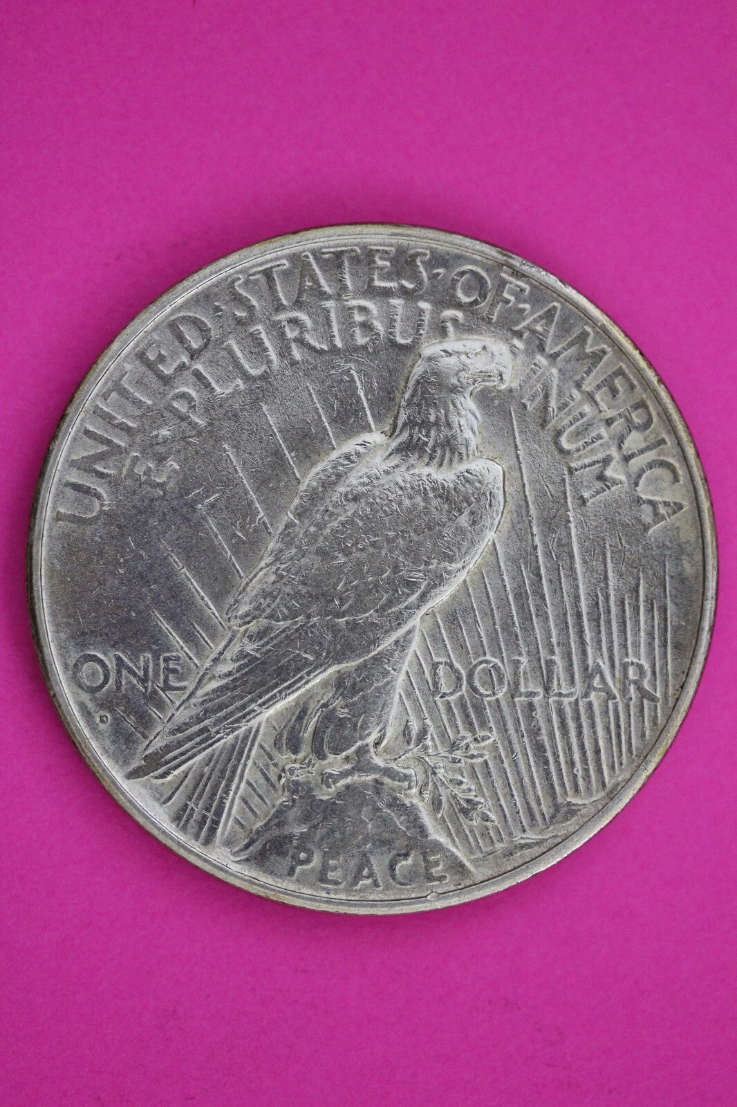 1934 D Peace Liberty Silver Dollar Guaranteed Authentic & Genuine Coin 1151