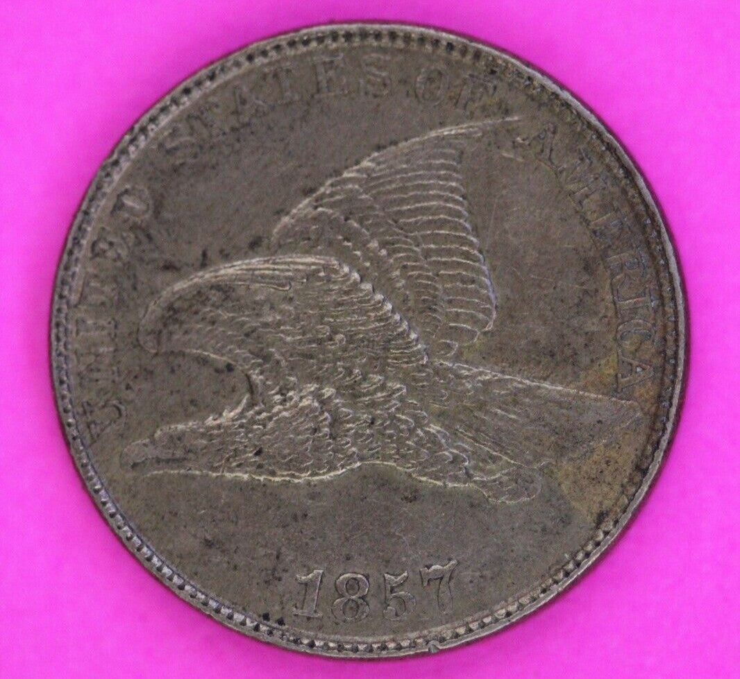 High Grade 1857 Flying Eagle Cent Penny Scarce Early Type Coin 160