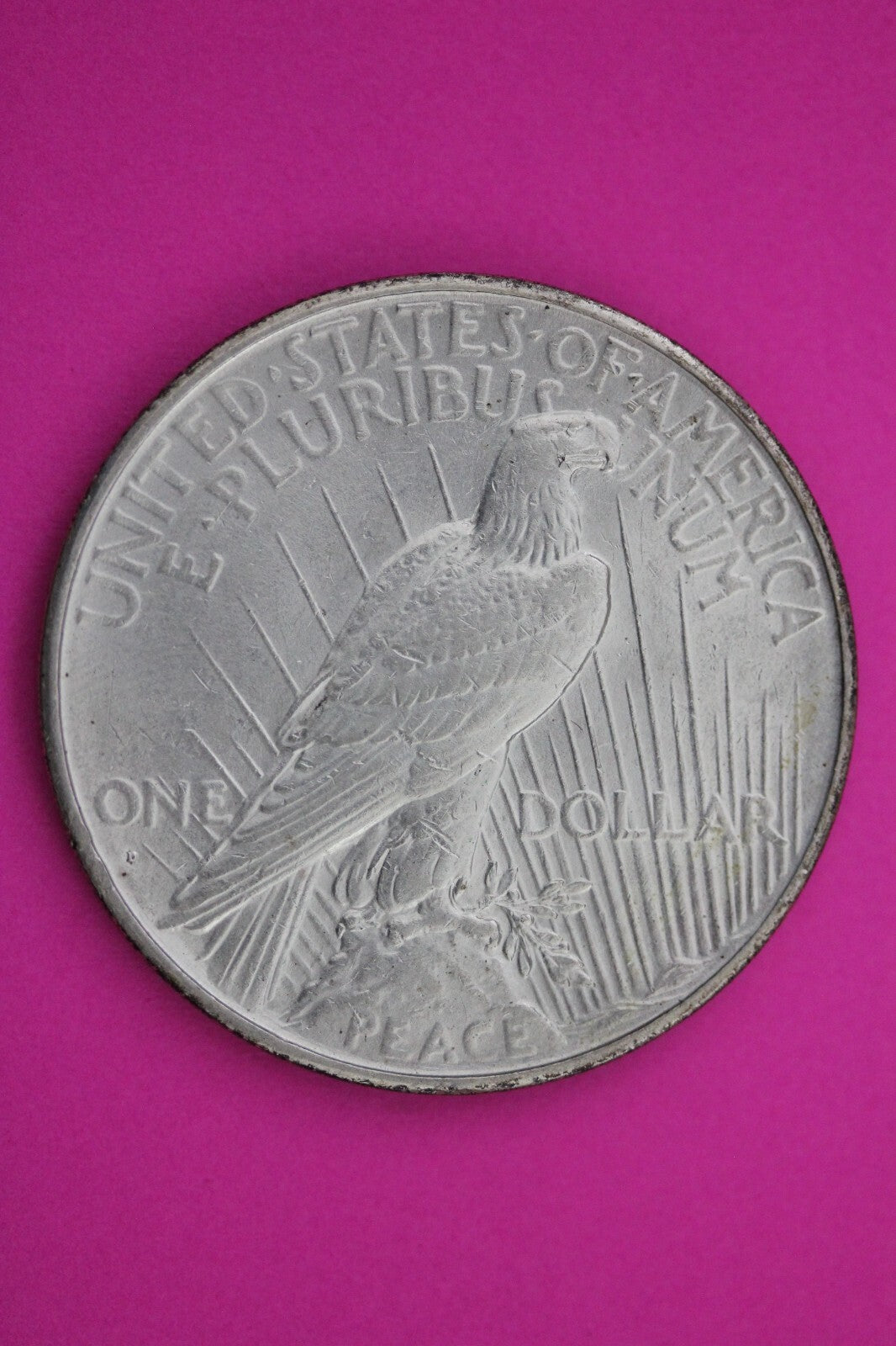 High Grade 1934 D Peace Silver Dollar LIberty Coin Guaranteed Authentic 0296N