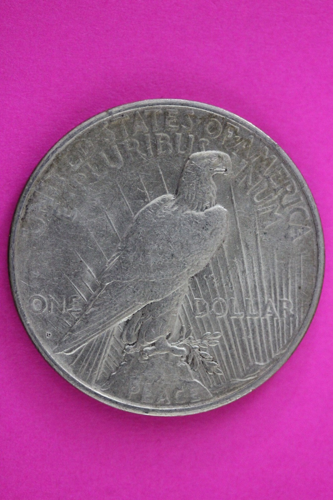 High Grade 1926 D Peace Liberty Silver Dollar Guaranteed Authentic Coin 1012