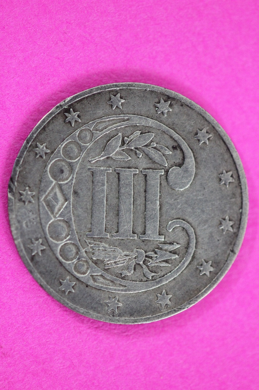 1856 Trime 3 Three Cent Silver Dime Exact Coin Shown In Pics Semi Key Date 109