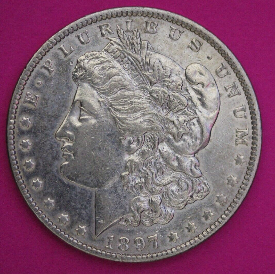 1897 O Morgan Silver Dollar Liberty Scarce Key Date Coin New Orleans Mint 317
