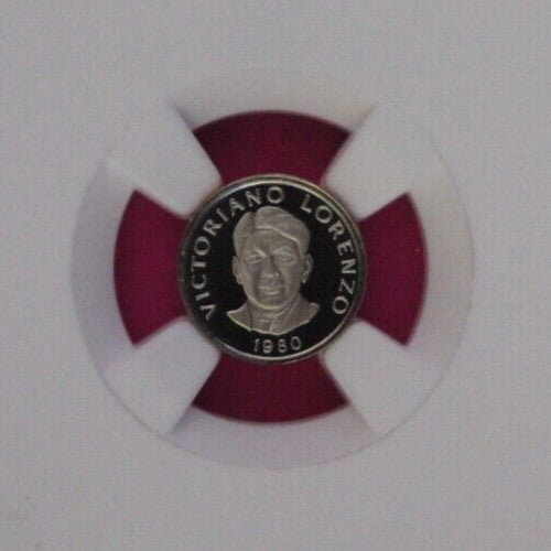 Top Pop 1980 Panama PF 69 Ultra Cameo Proof 2.5 Centesimos Coin NGC Slab 801