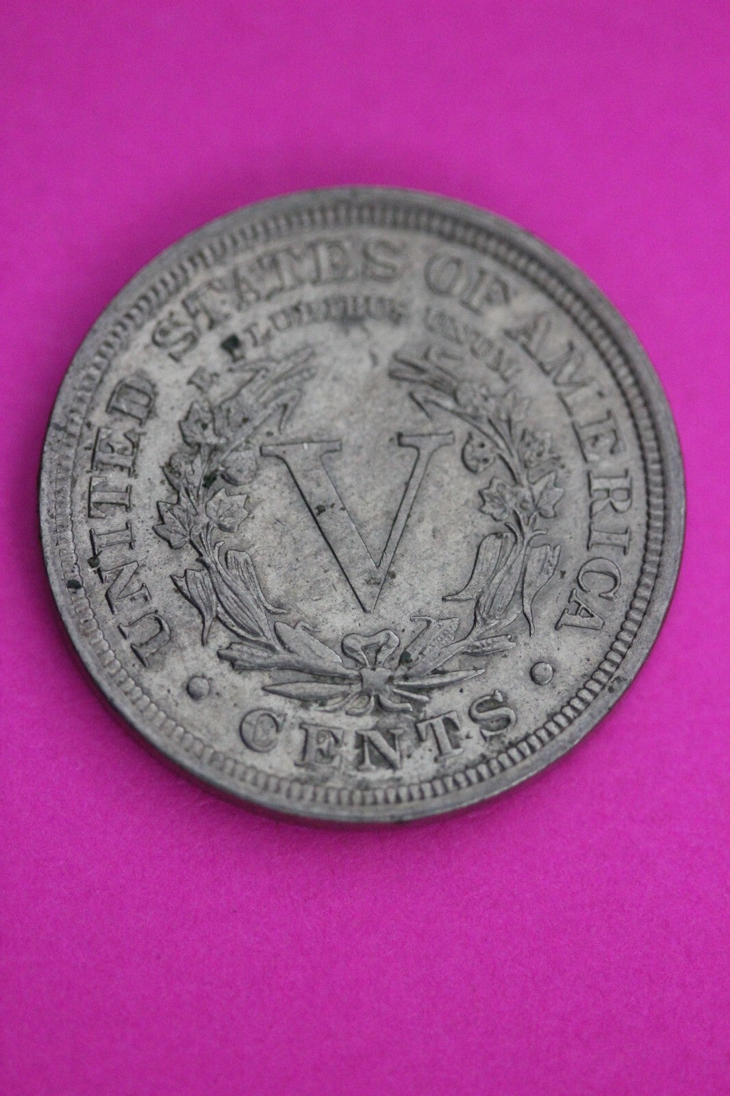 High Grade 1910 V Liberty Nickel Exact Coin Pictured Scarce Semi Key Date 10