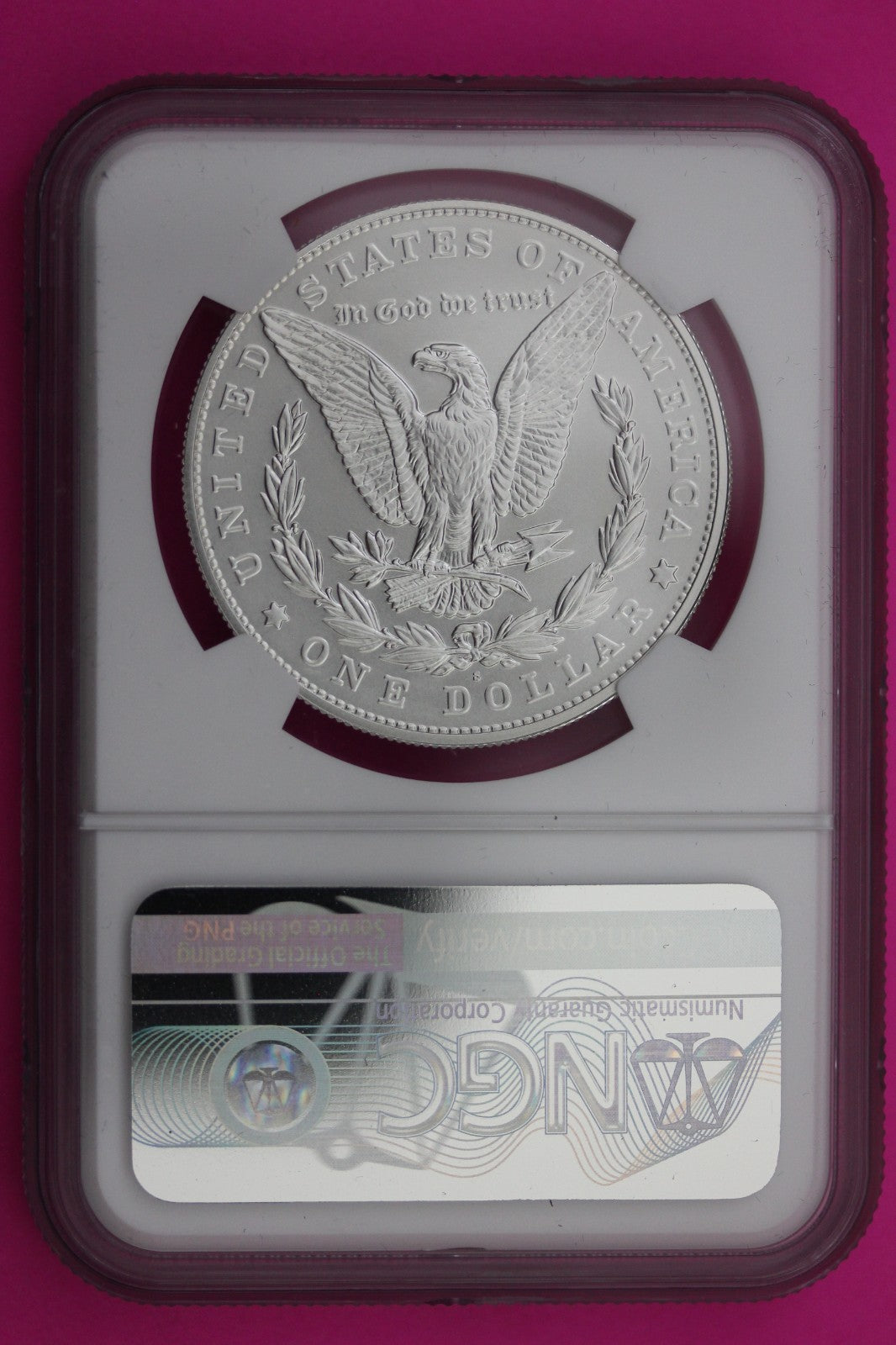 RARE 2021 S MS 70 Morgan Silver Dollar 1rst Day Issue NGC Authentic Graded 601