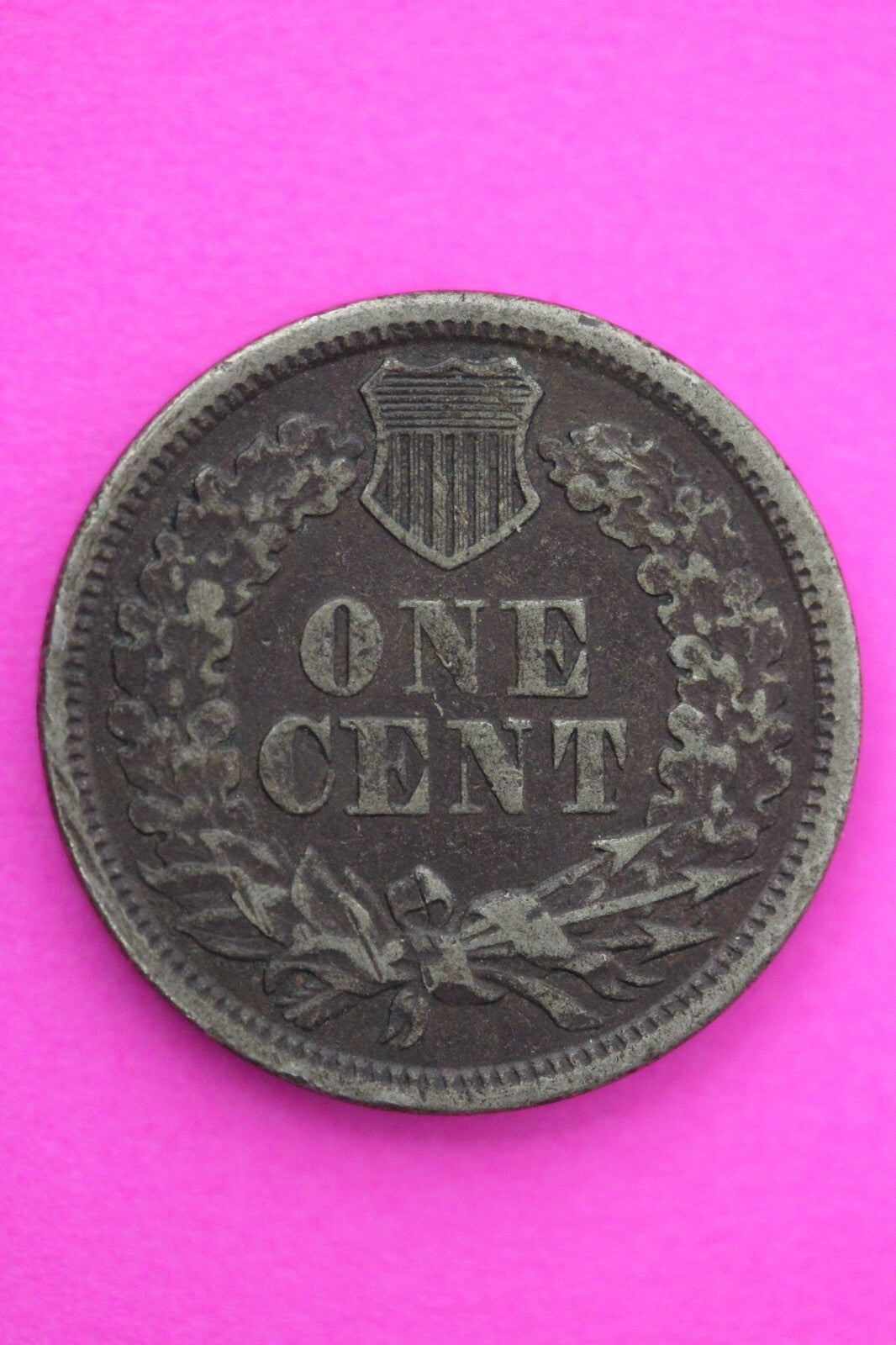 1862 Copper Nickel Indian Head Cent Penny Exact Early Type Coin Pictured 25