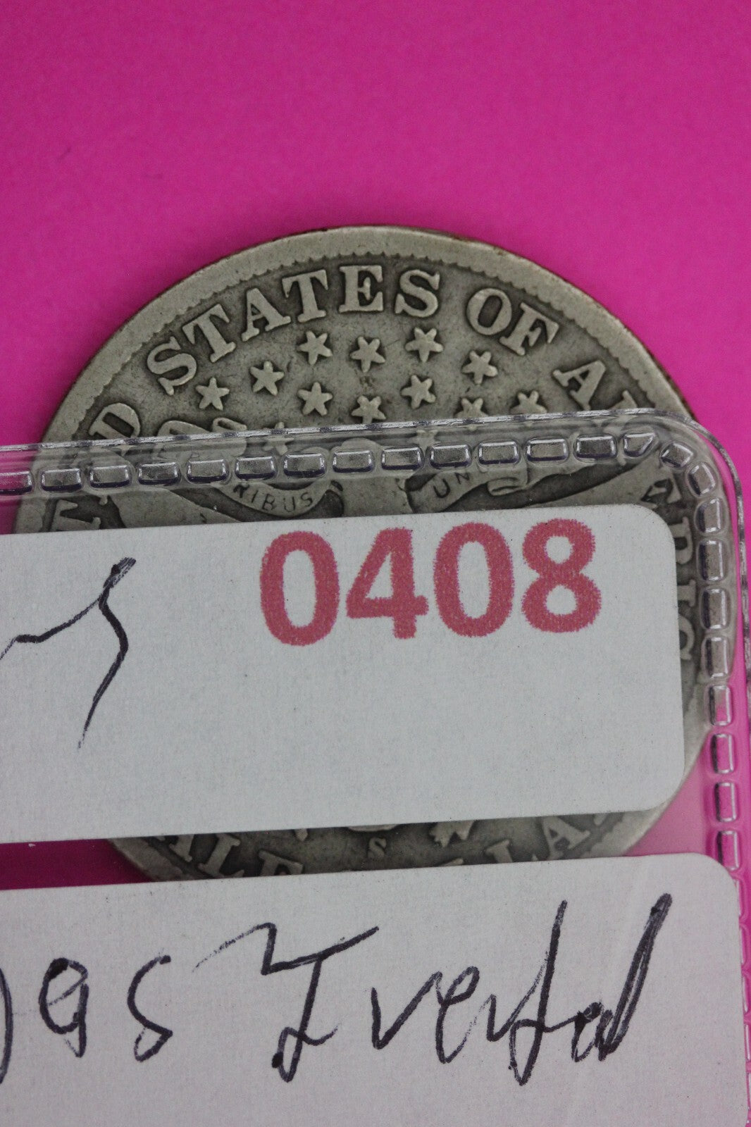 1909 Inverted S Barber Liberty Half Dollar Silver Coin Key Date Genuine 0408N