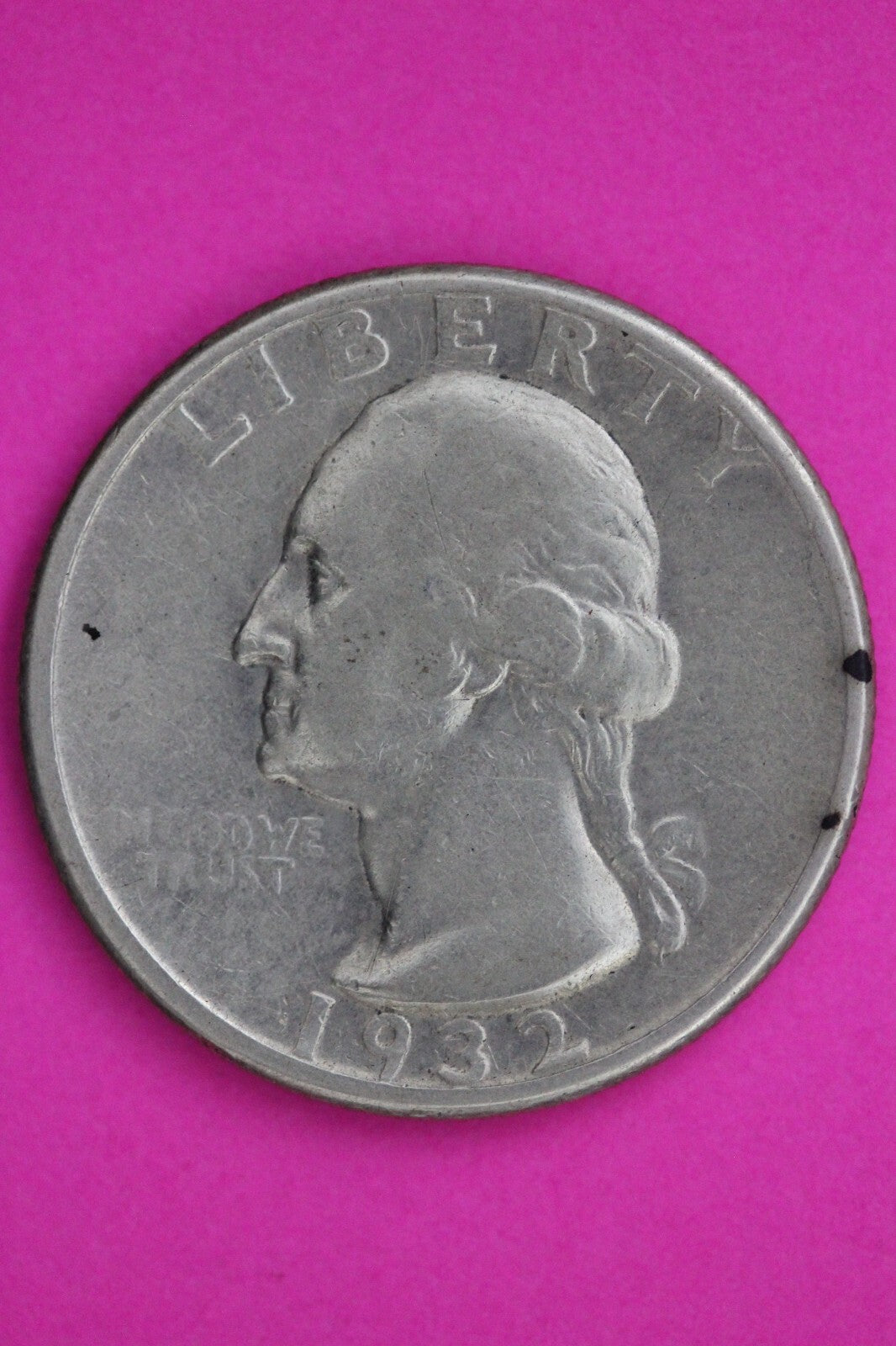 1932 D George Washington Silver Quarter Semi Key Date Coin Guaranteed Real 0627N