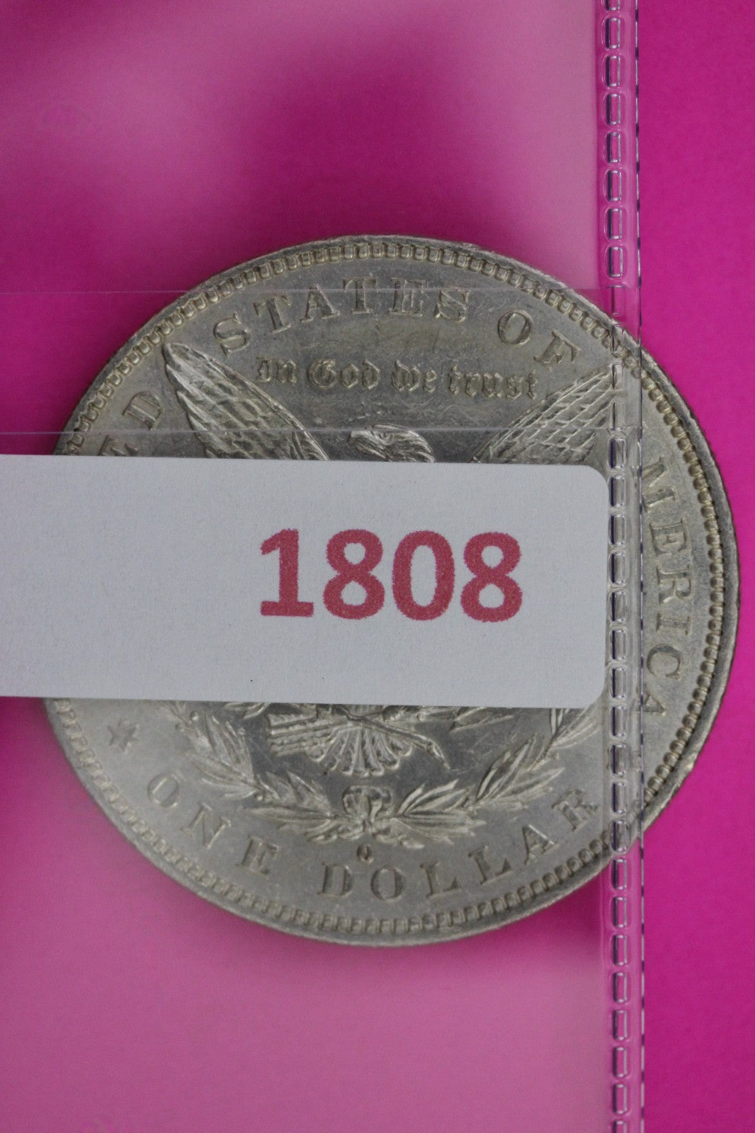 High Grade 1880 O Morgan Liberty Silver Dollar Guaranteed Authentic Coin 1808