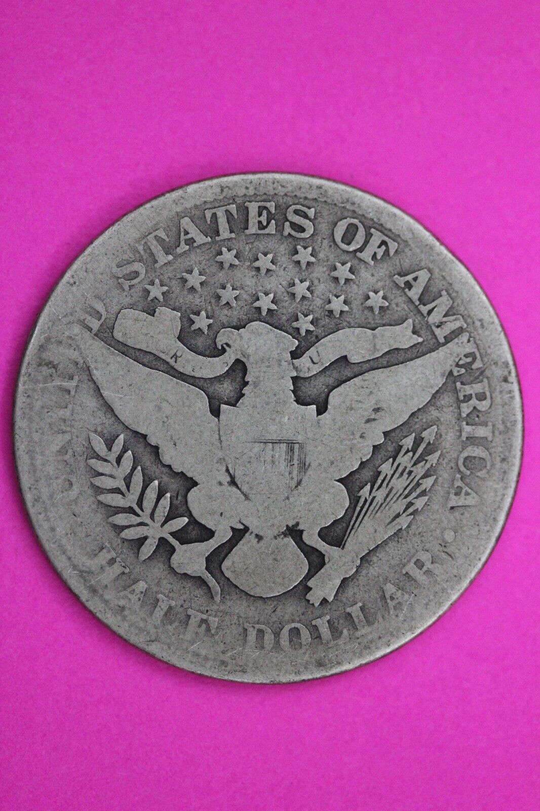 1901 P Barber Liberty Half Dollar Silver Coin You Get The Coin In Pics TOM 42