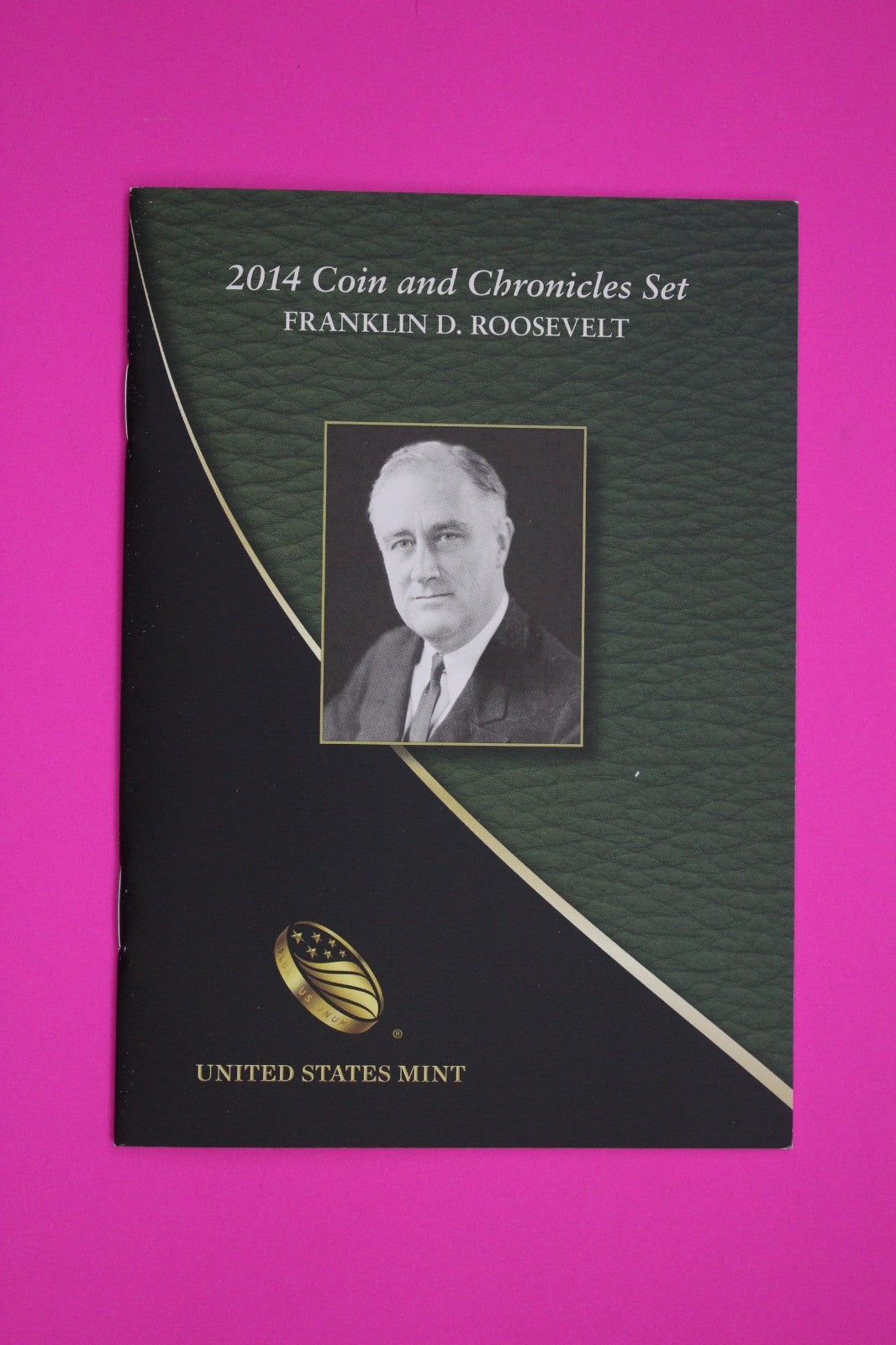 Gem 2014 Franklin Roosevelt Coins & Chronicles Set 1 OZ Silver Box & COA 7064