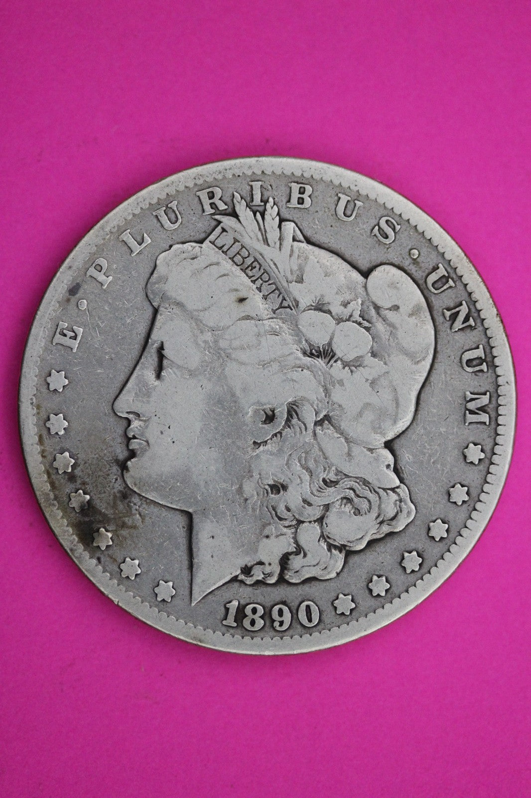 1890 CC Morgan Silver Dollar Coin Guaranteed Authentic American Seller 2285