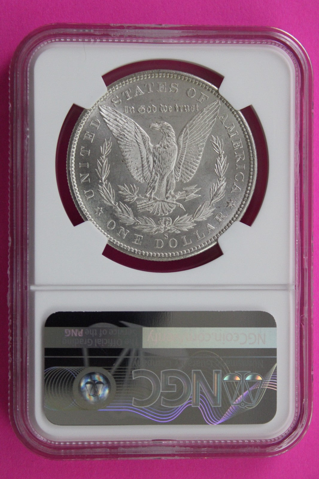 1880 S MS 64 Liberty Morgan Silver Dollar NGC Certified Graded Authentic 761