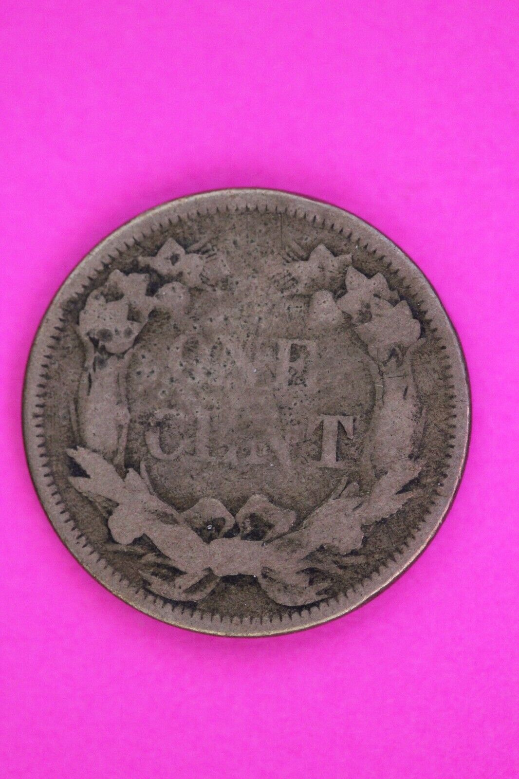 1858 Flying Eagle Cent Penny Exact Scarce Early Type Coin as Pictured 71