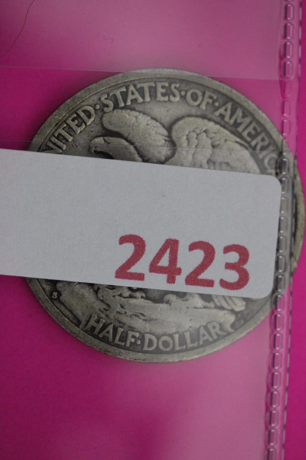 1929 S Walking Liberty Walker Half Dollar Coin Guaranteed Authentic Genuine 2423