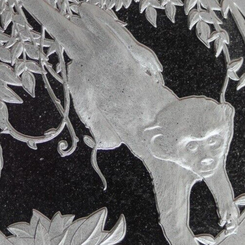 Gem BU 2023 Barbados Monkey 1 OZ Silver Coin .999 Fine $1.00 Same Coin In Pic 12