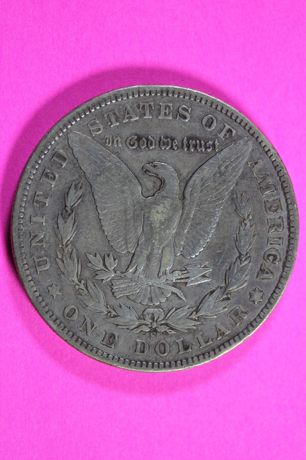 1904 S Morgan Lady Liberty Silver Dollar Key Date Coin San Francisco Mint 53