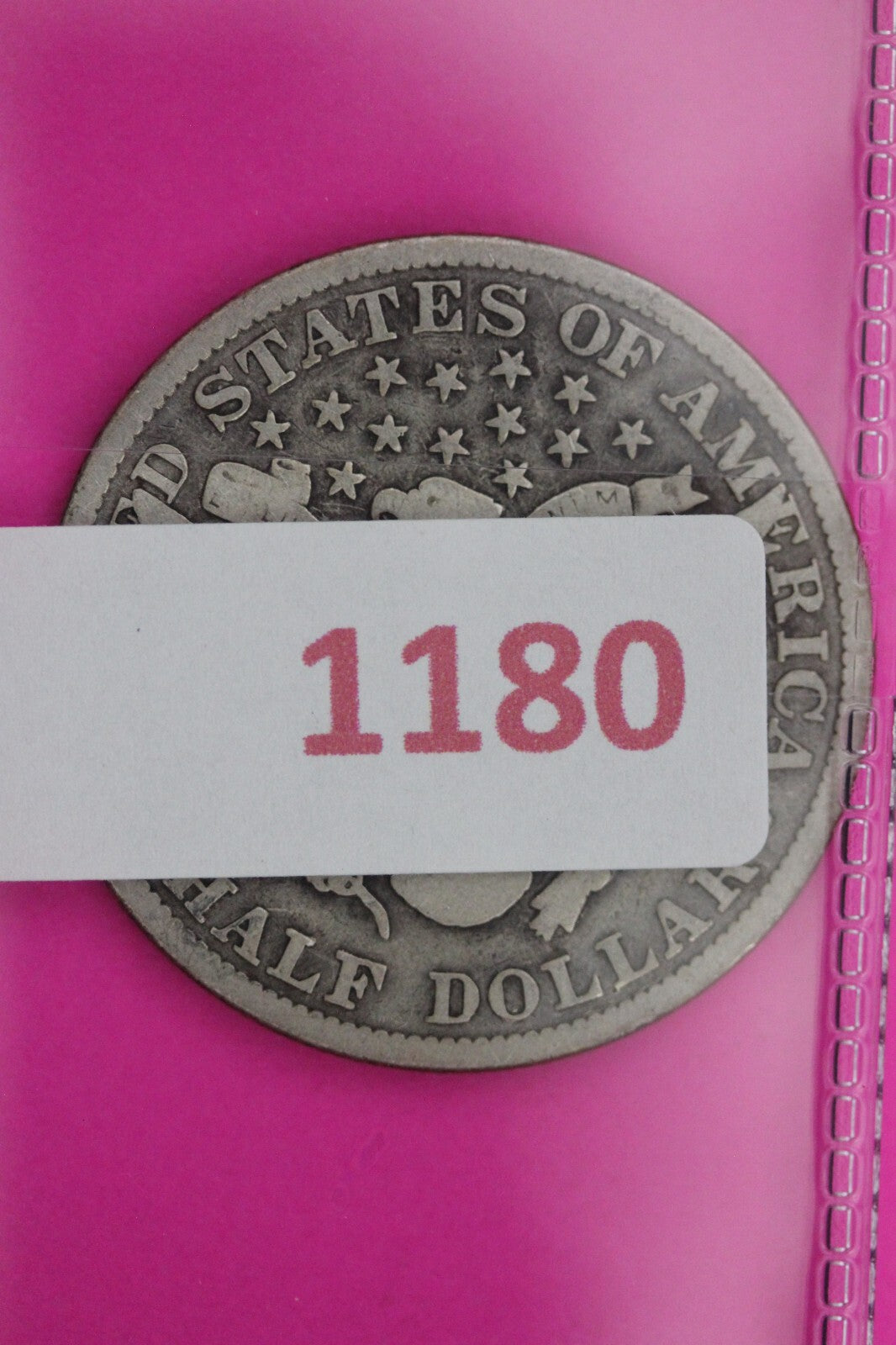 1901 P Barber Liberty Half Dollar Silver Coin Guaranteed Authentic Genuine 1180