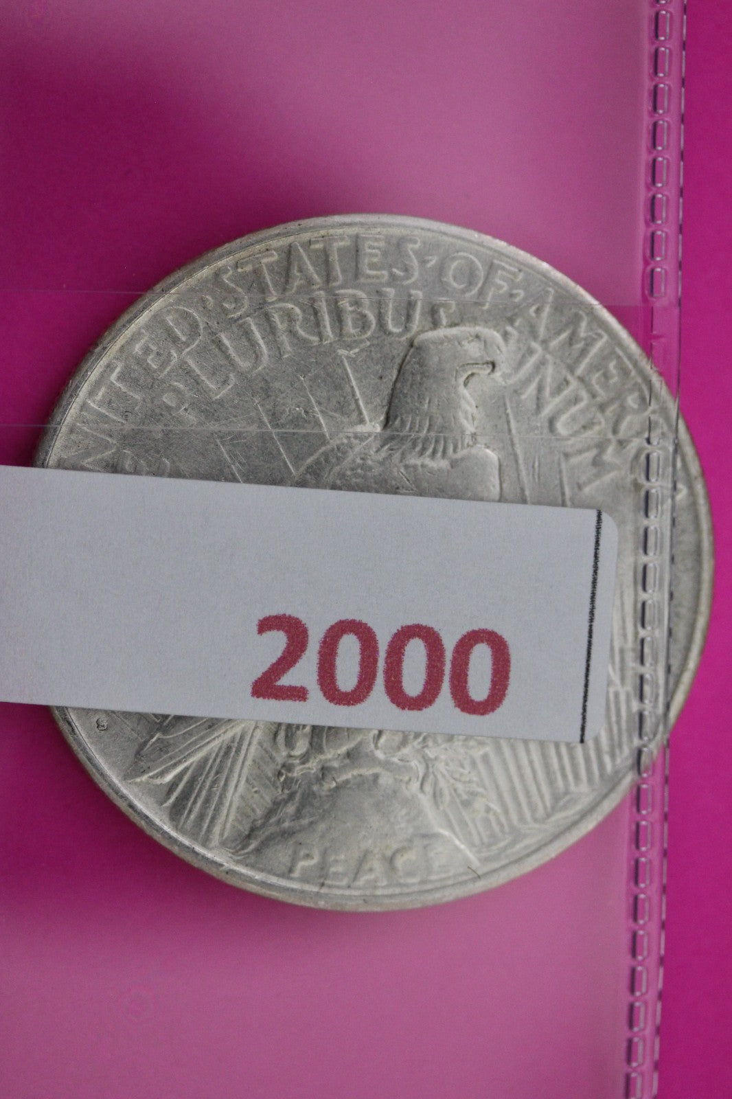 1935 S Peace Silver Dollar LIberty Coin Guaranteed Genuine American Seller 2000