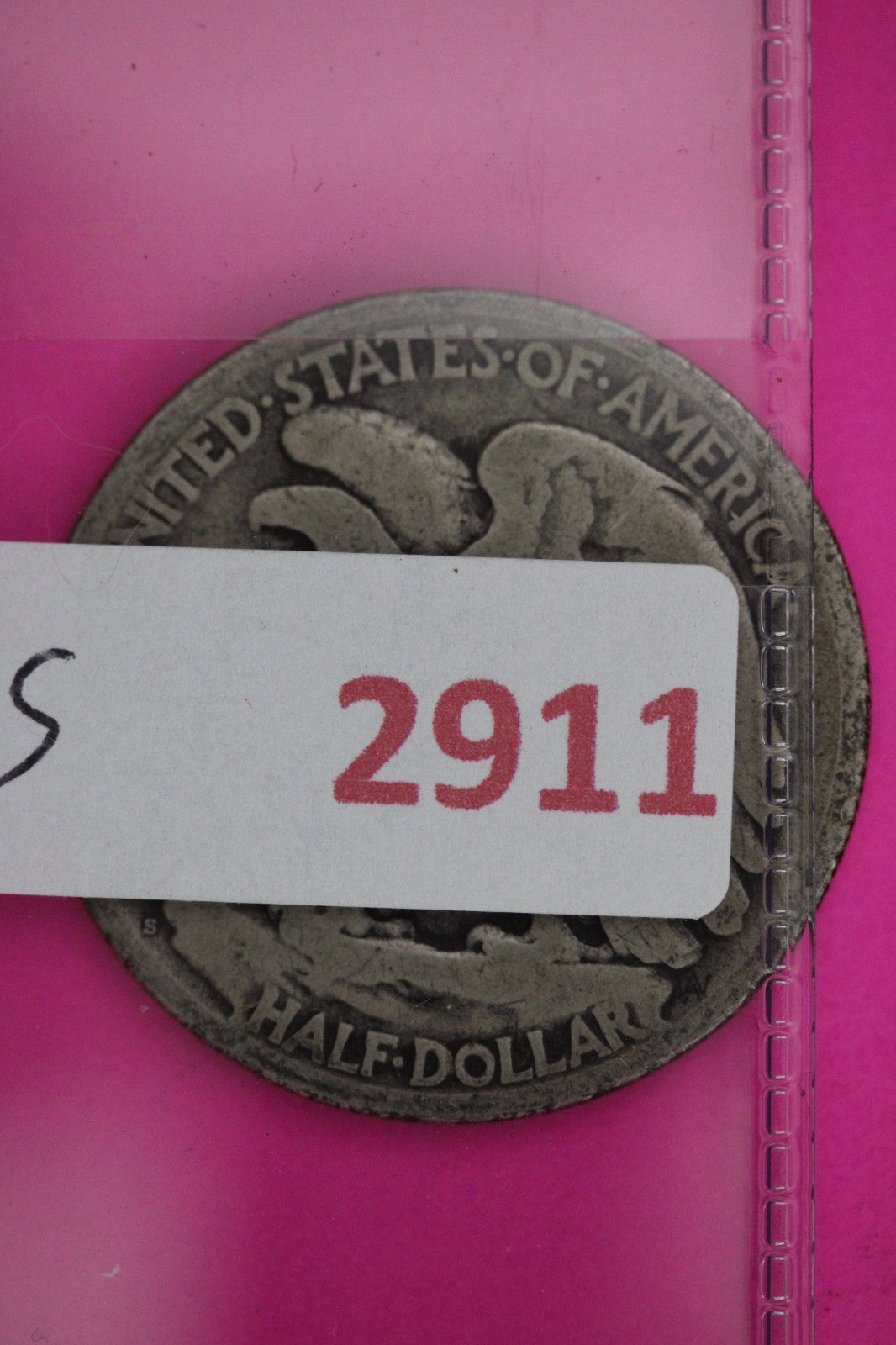 1923 S Walking Liberty Silver Half Dollar Guaranteed Authentic Genuine Coin 2911