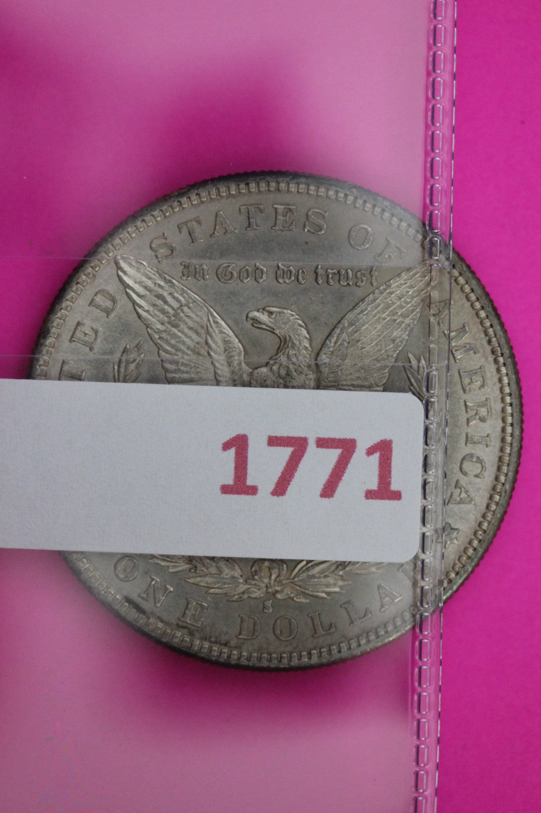 1888 S Morgan Lady Liberty Silver Dollar Guaranteed Authentic & Genuine 1771