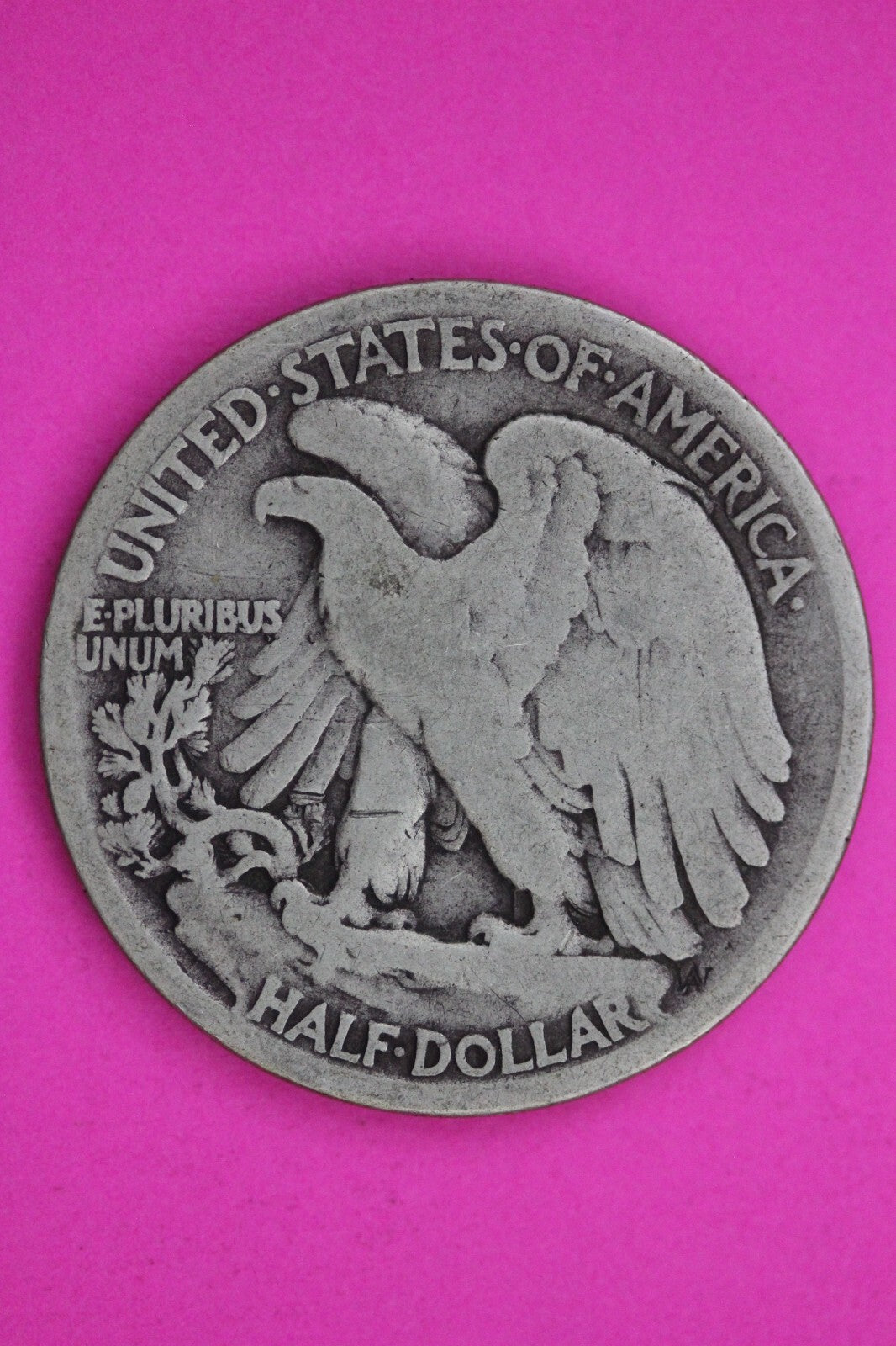 1917 D Obverse Walking Liberty Silver Half Dollar Guaranteed Authentic Coin 1173