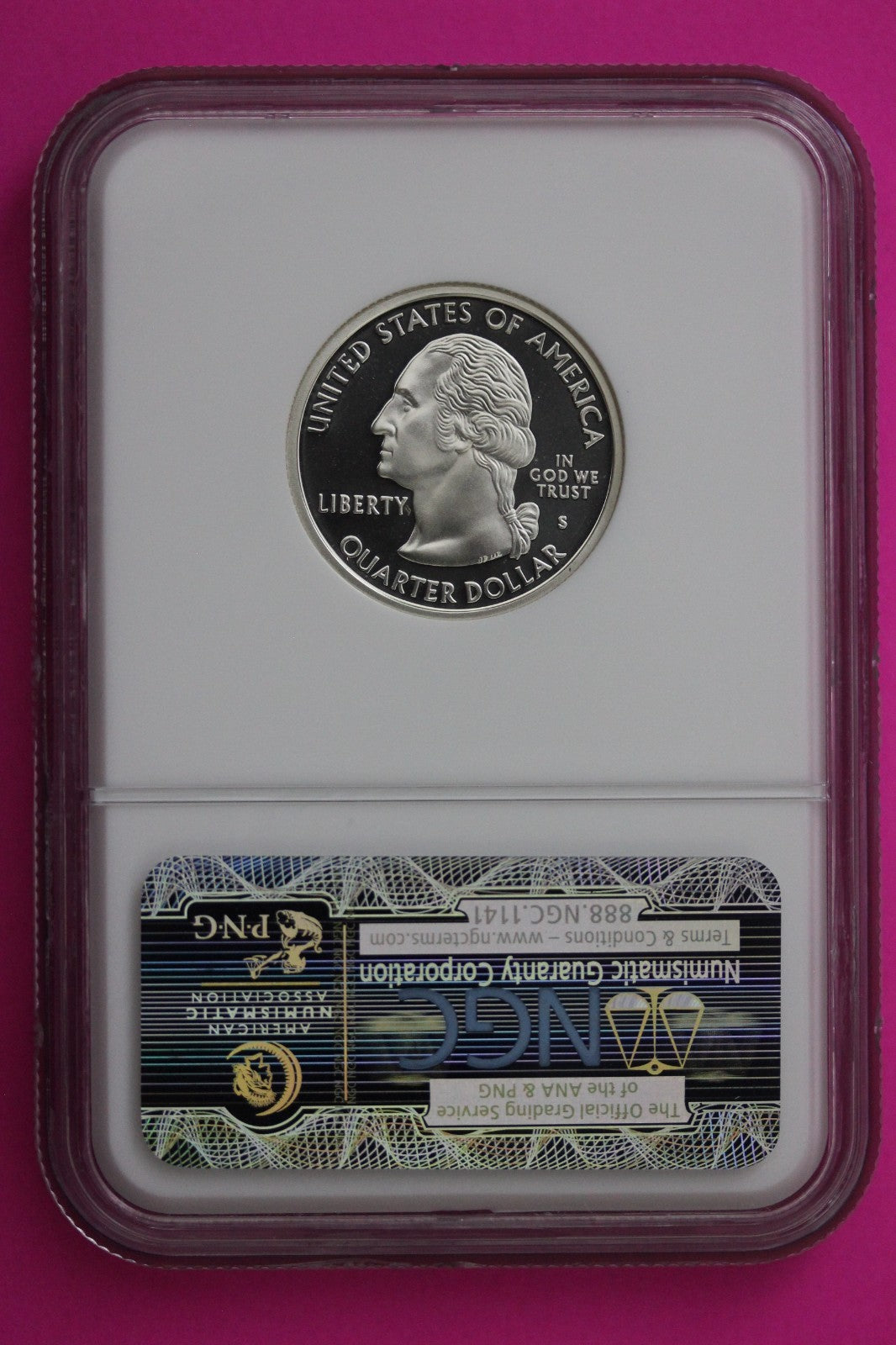 2003 S PF 70 Illinois Silver State Quarter NGC Certified Authentic Slab 431