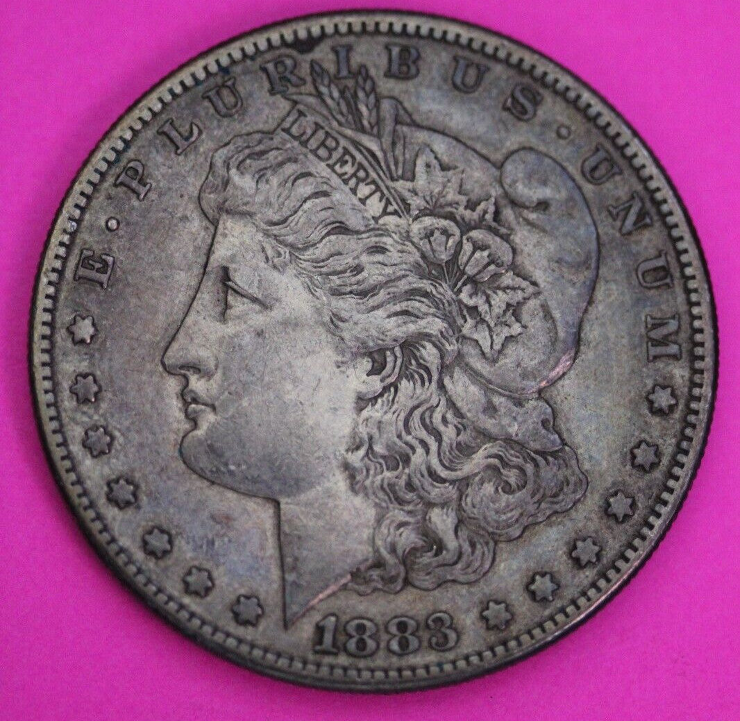 1883 S Morgan Lady Liberty Silver Dollar Rare Key Date Coin San Francisco 382