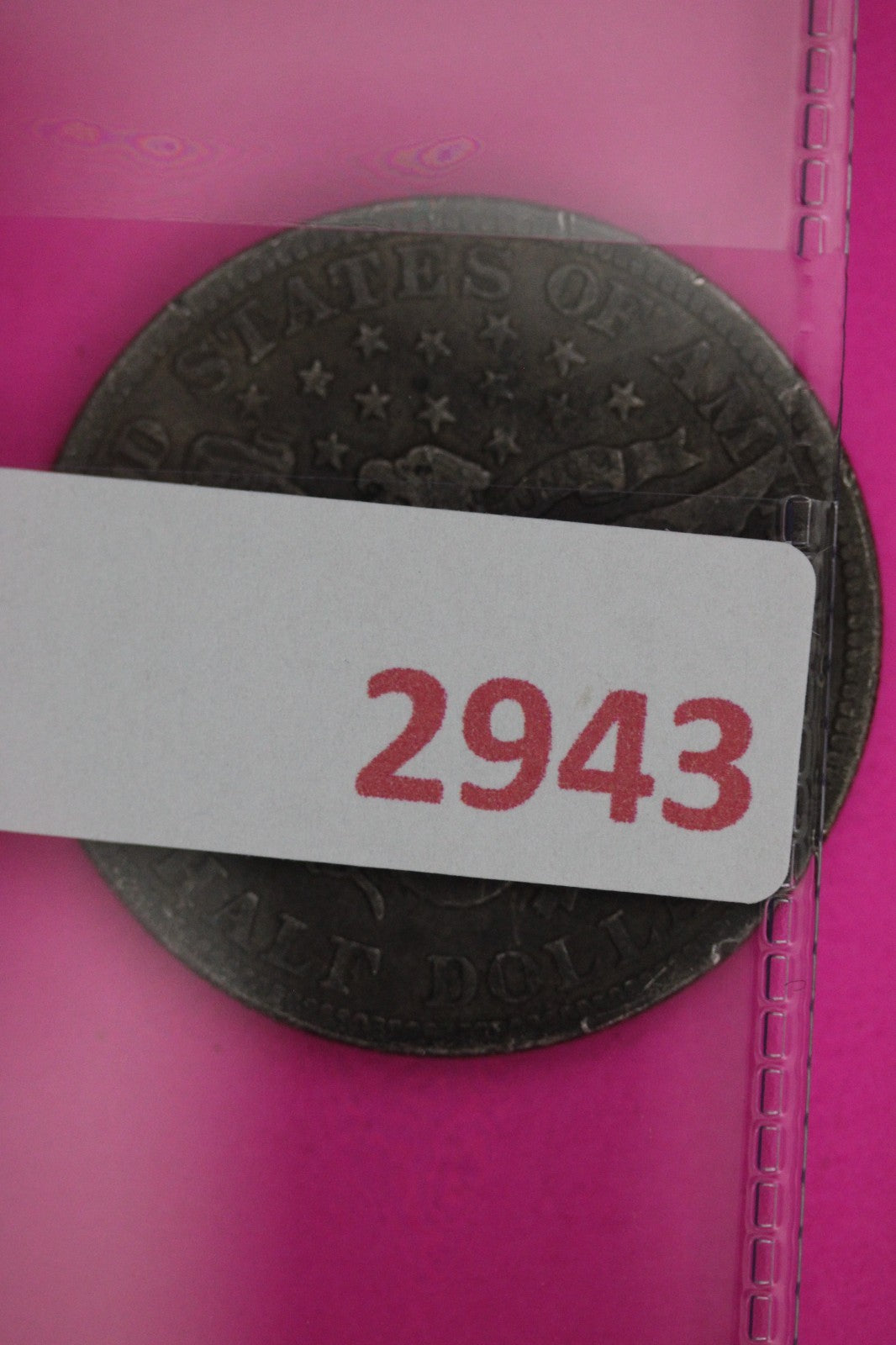 1911 P Barber Liberty Half Dollar Silver Guaranteed Authentic Genuine Coin 2943