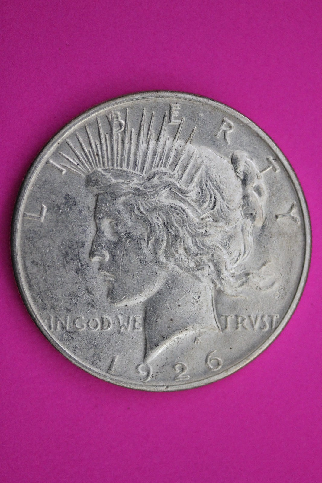 1926 S Peace Silver Dollar LIberty Coin Guaranteed Authentic U.S.A. Seller 1960