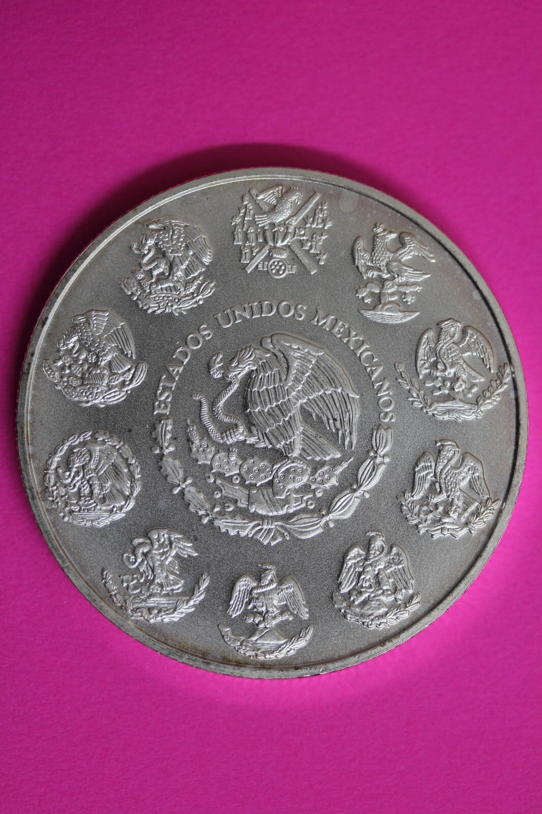 Gem BU 2015 Mexico Libertad Same Coin In Pics 1 Onza 1 OZ .999 Silver Coin 118