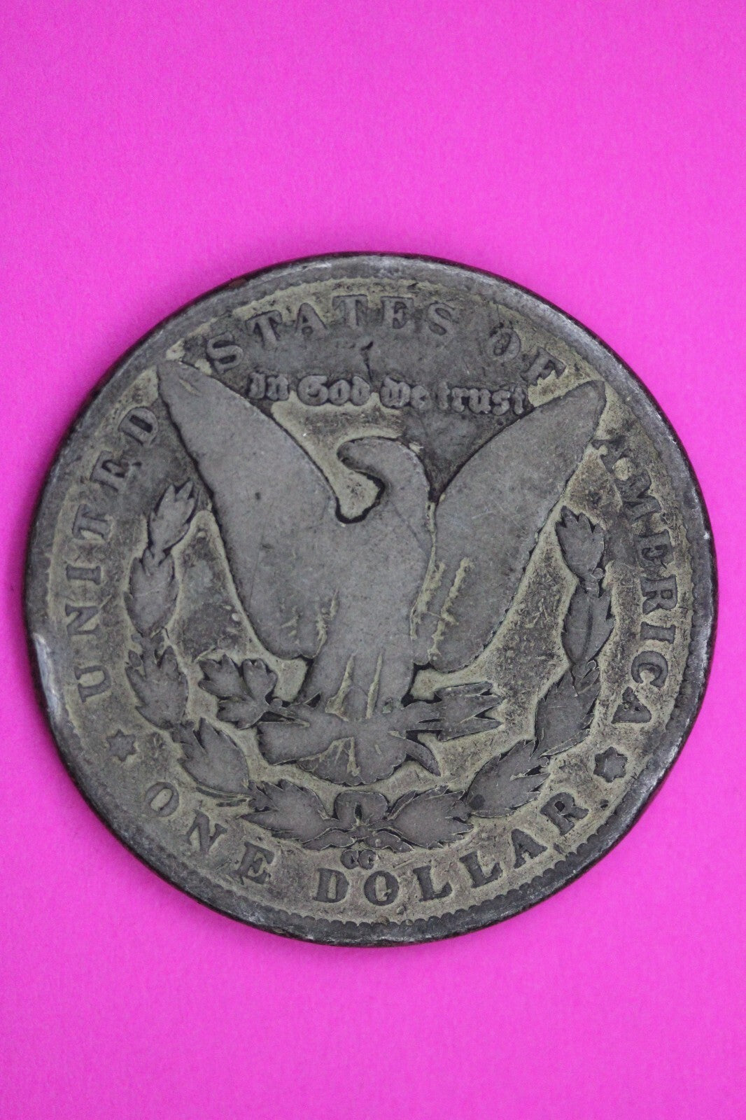 1884 CC Morgan Lady Liberty Silver Dollar Carson City Rare Key Date Coin 270