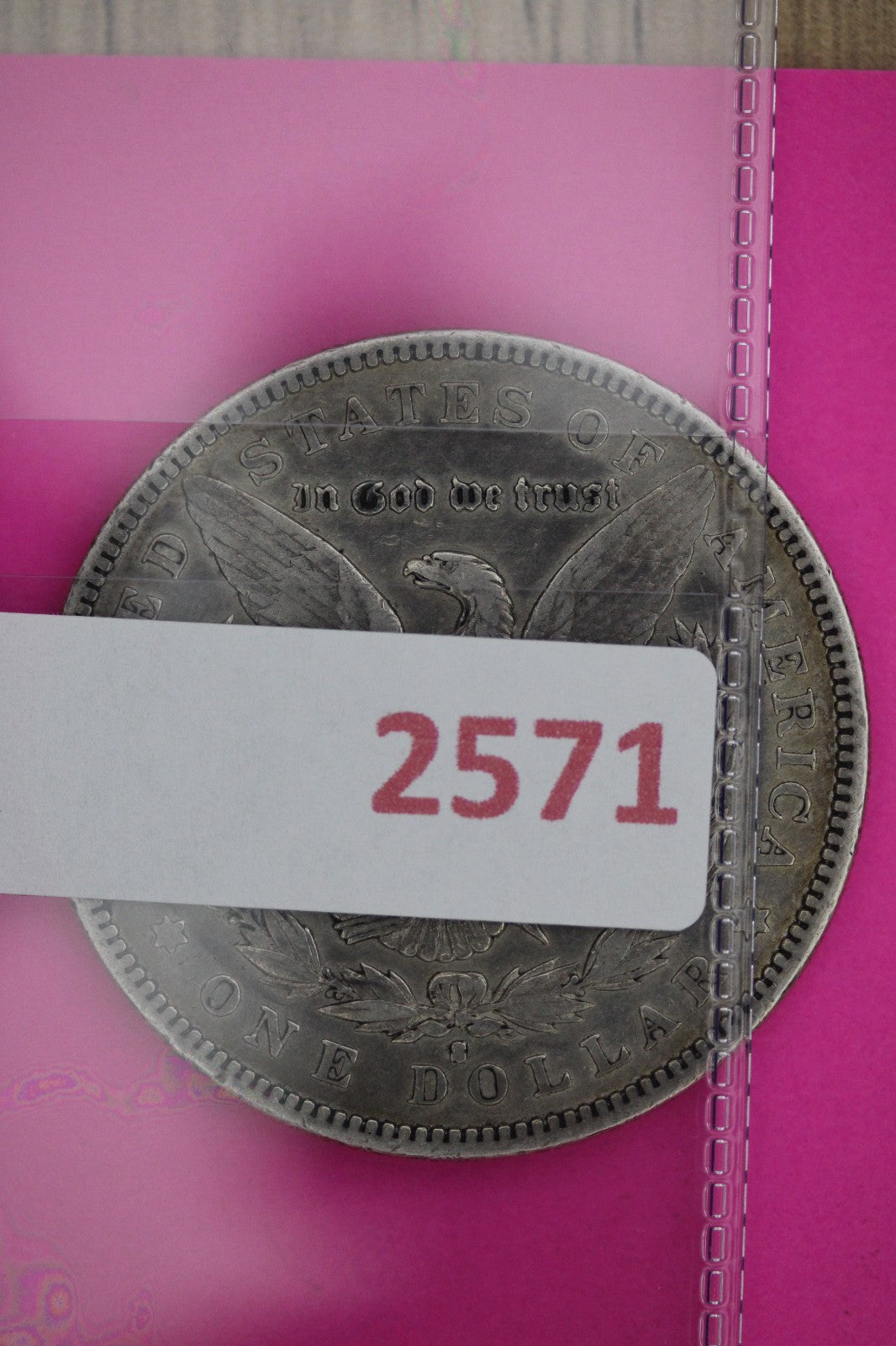 1892 S Morgan Liberty Silver Dollar Guaranteed Authentic & Genuine Coin 2571