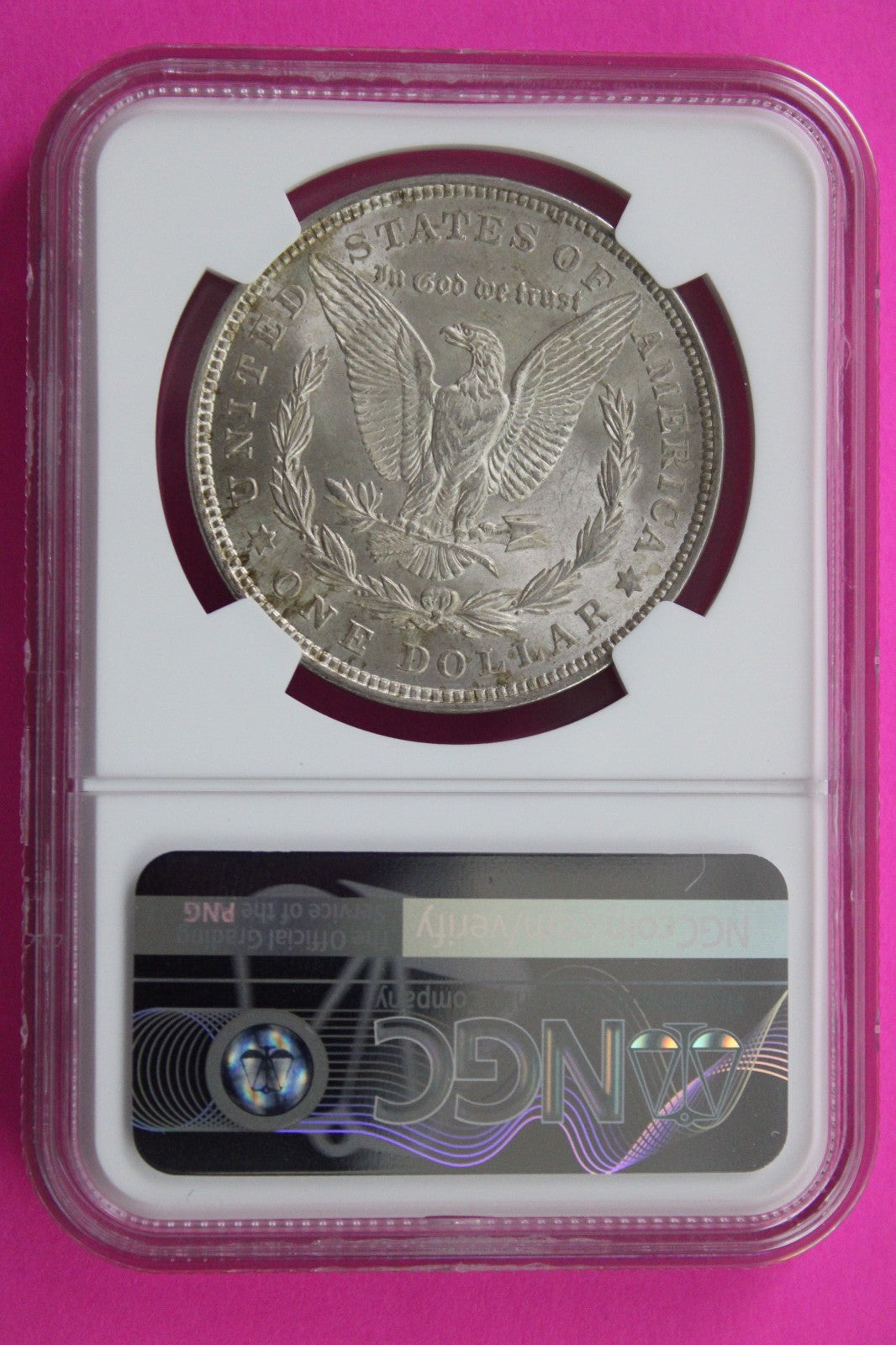 1921 P MS 63 Liberty Morgan Silver Dollar NGC Certified Graded Authentic 873