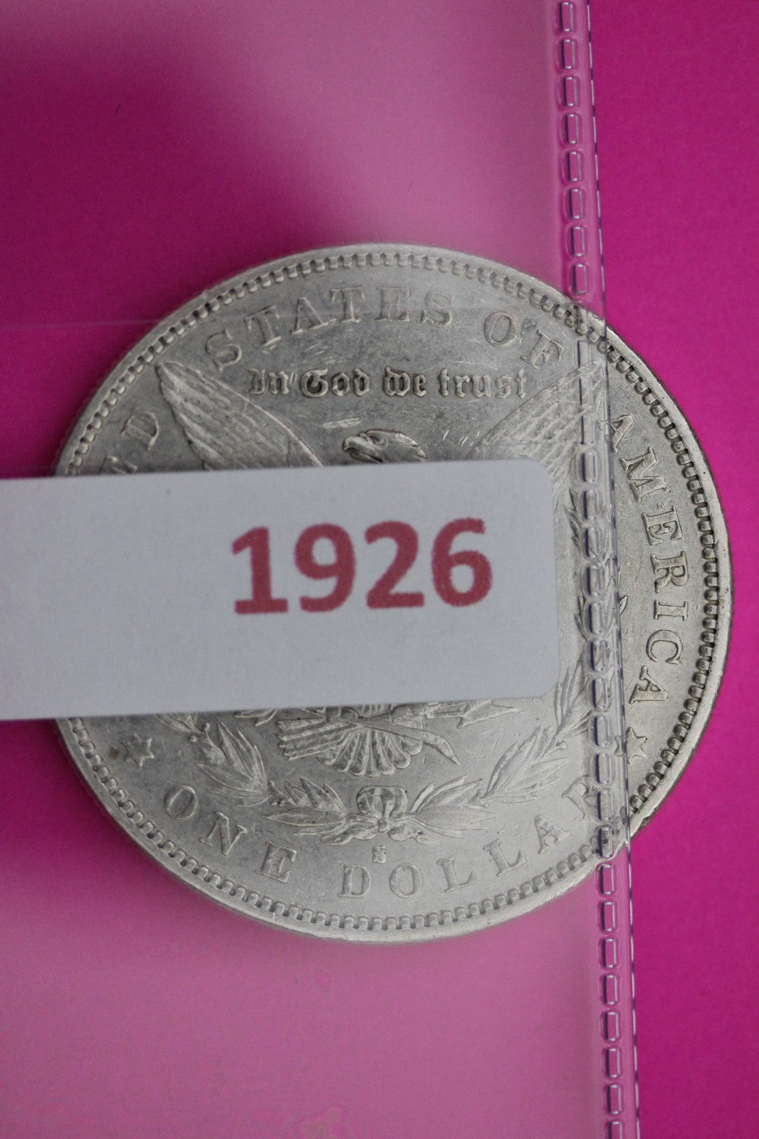 1883 S Morgan Silver Dollar Coin Guaranteed Authentic U.S.A American Seller 1926