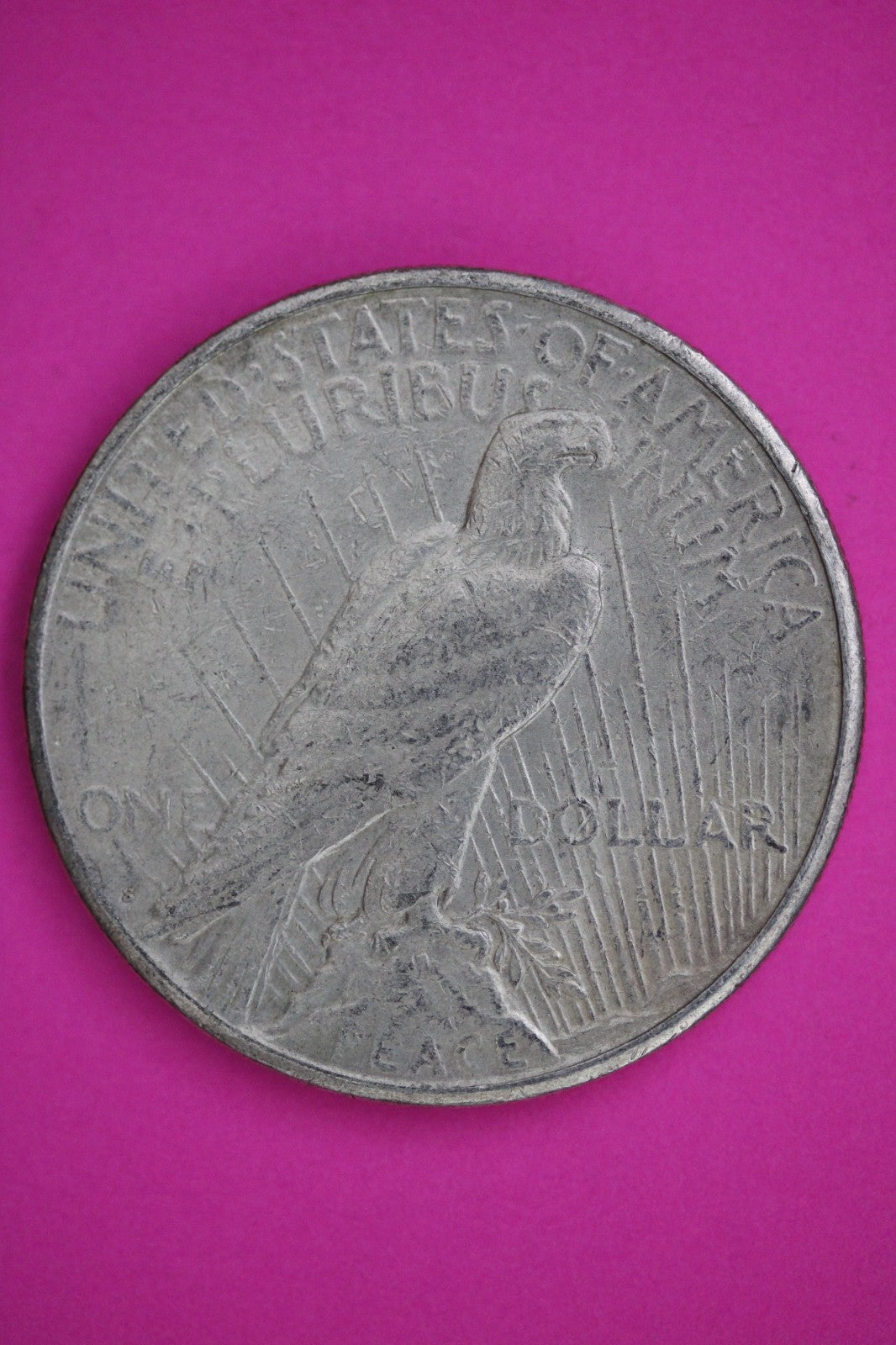 1924 S Peace Lady Liberty Semi Key Date Silver Dollar Guaranteed Authentic 2687