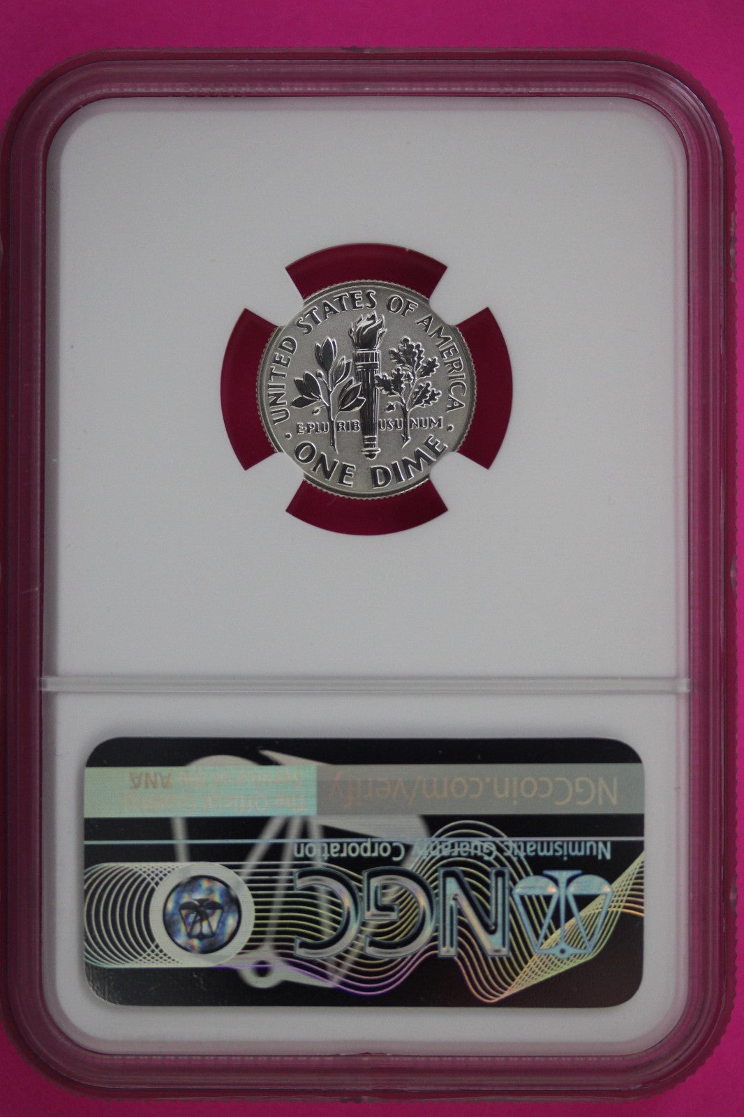 2018 S PF 70 Reverse Proof Roosevelt Silver Dime 1 Coin From a Proof Set NGC 228