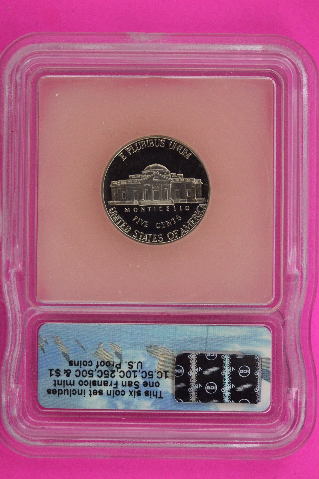 2000 S PR 70 Thomas Jefferson Nickel ICG Certified Graded Authentic Slab 1318