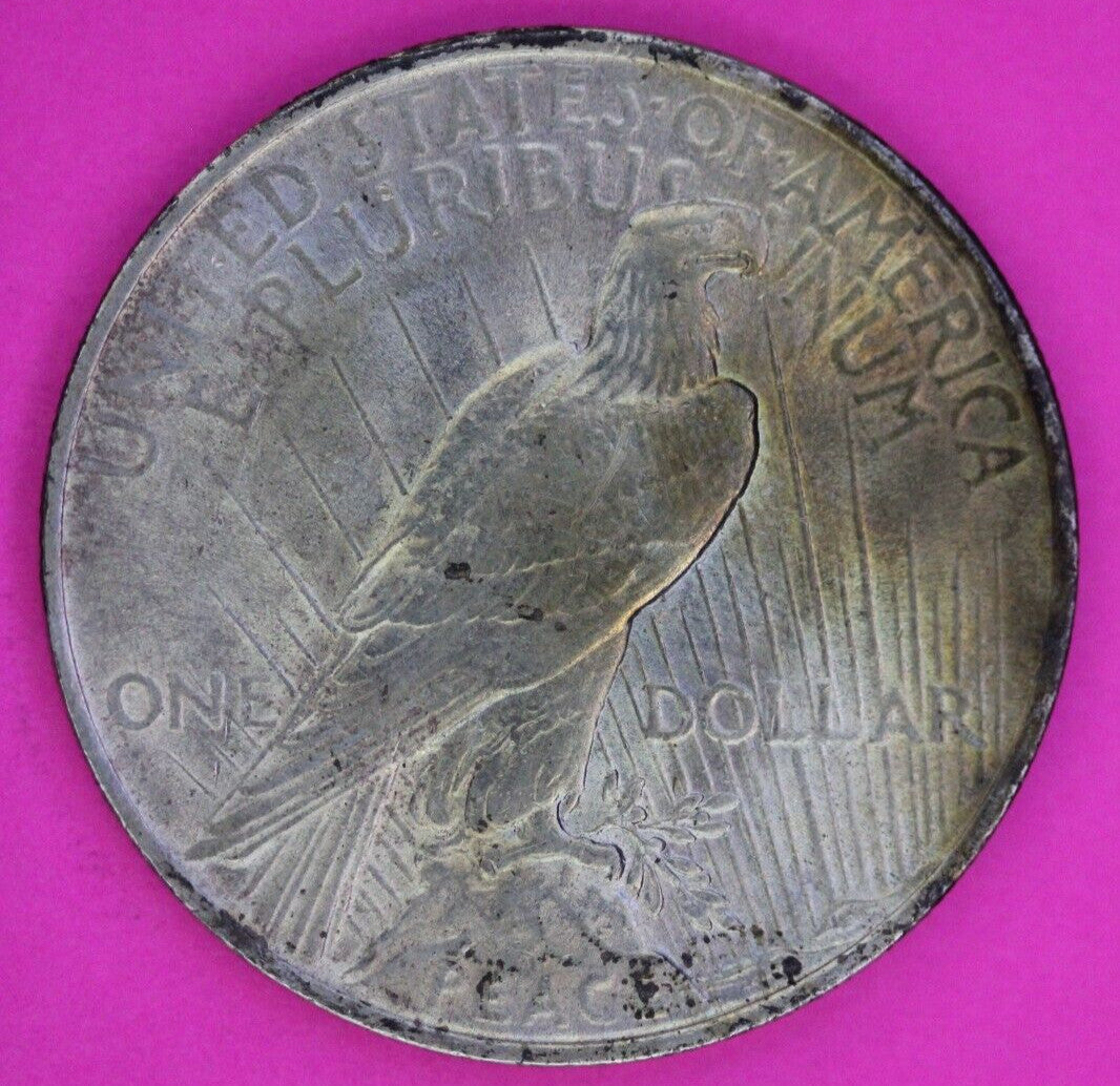 Tone High Grade 1923 P Liberty Peace Silver Dollar Philadelphia Mint Coin 244