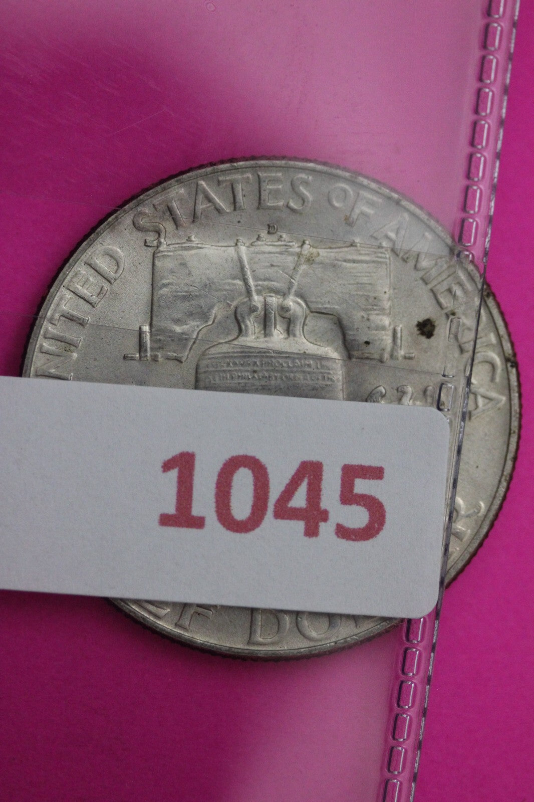 High Grade 1950 D Ben Franklin Silver Half Dollar Guaranteed Authentic Coin 1045