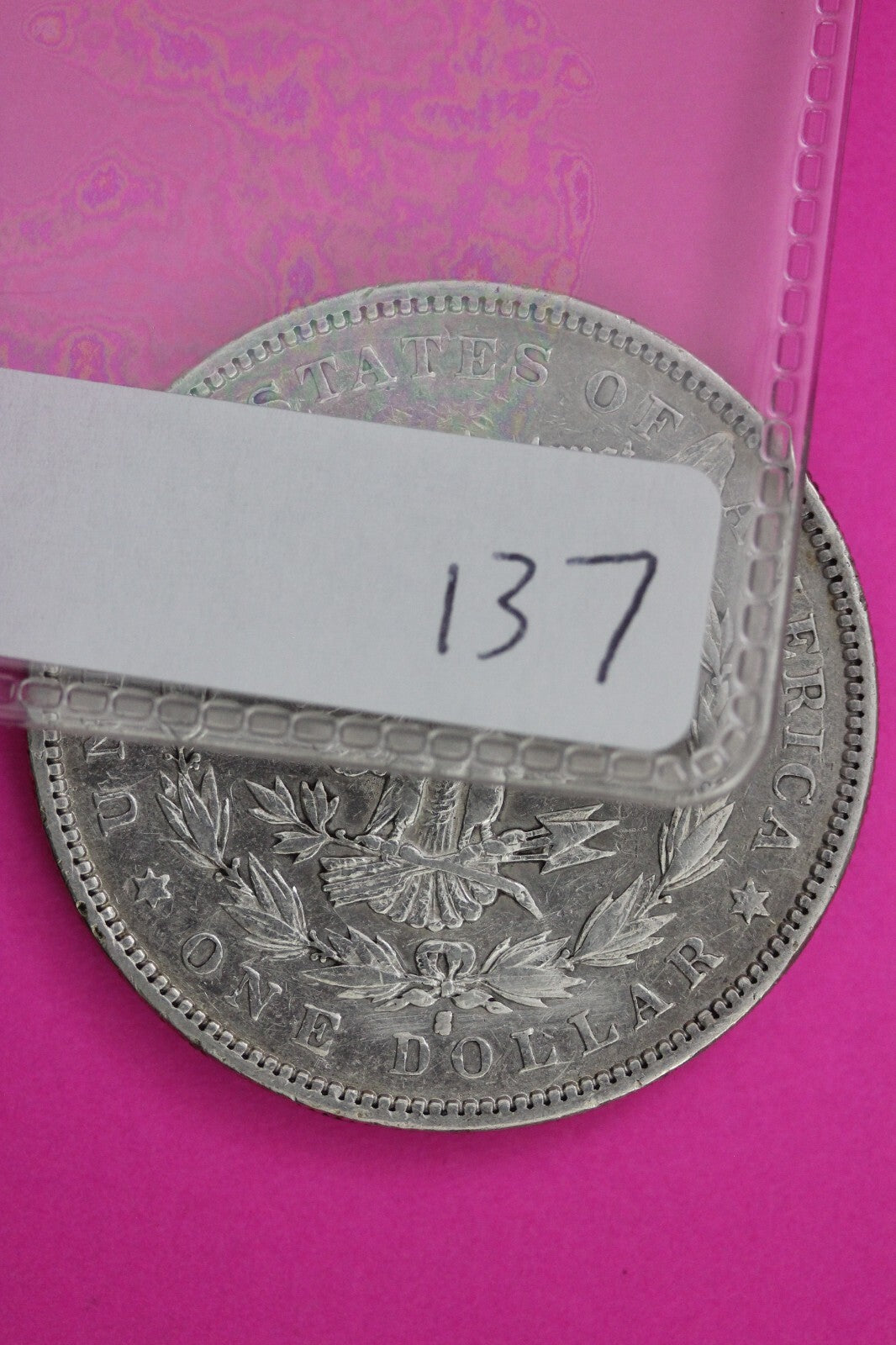 1892 S Morgan Liberty Silver Dollar San Francisco Scarce Semi Key Date Coin 137