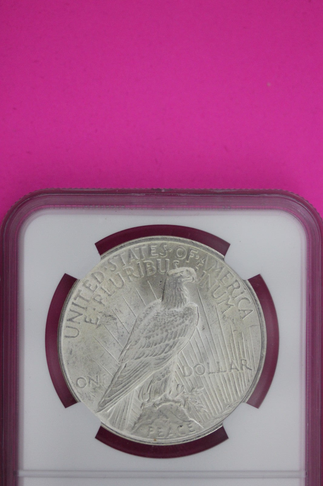 1922 P MS 62 Liberty Peace Silver Dollar NGC Certified Graded Authentic 1202