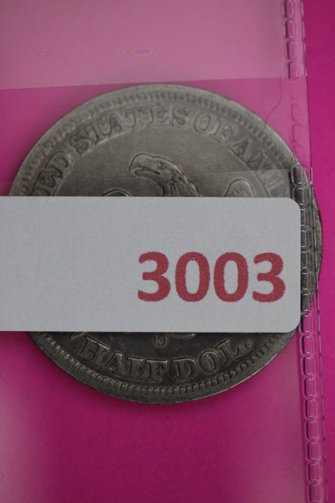 1856 O Seated Liberty Half Dollar Guaranteed Authentic & Genuine Coin 3003