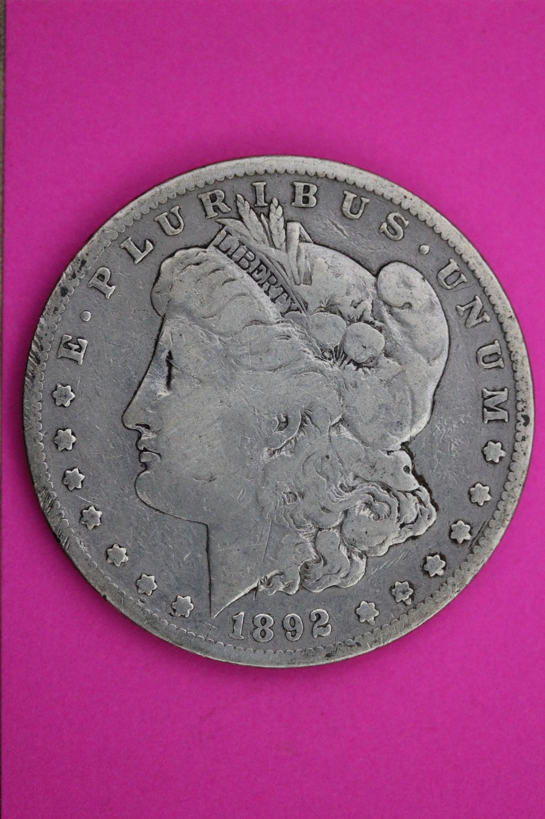 1892 S Morgan Silver Dollar Coin Guaranteed Authentic American Seller 2283