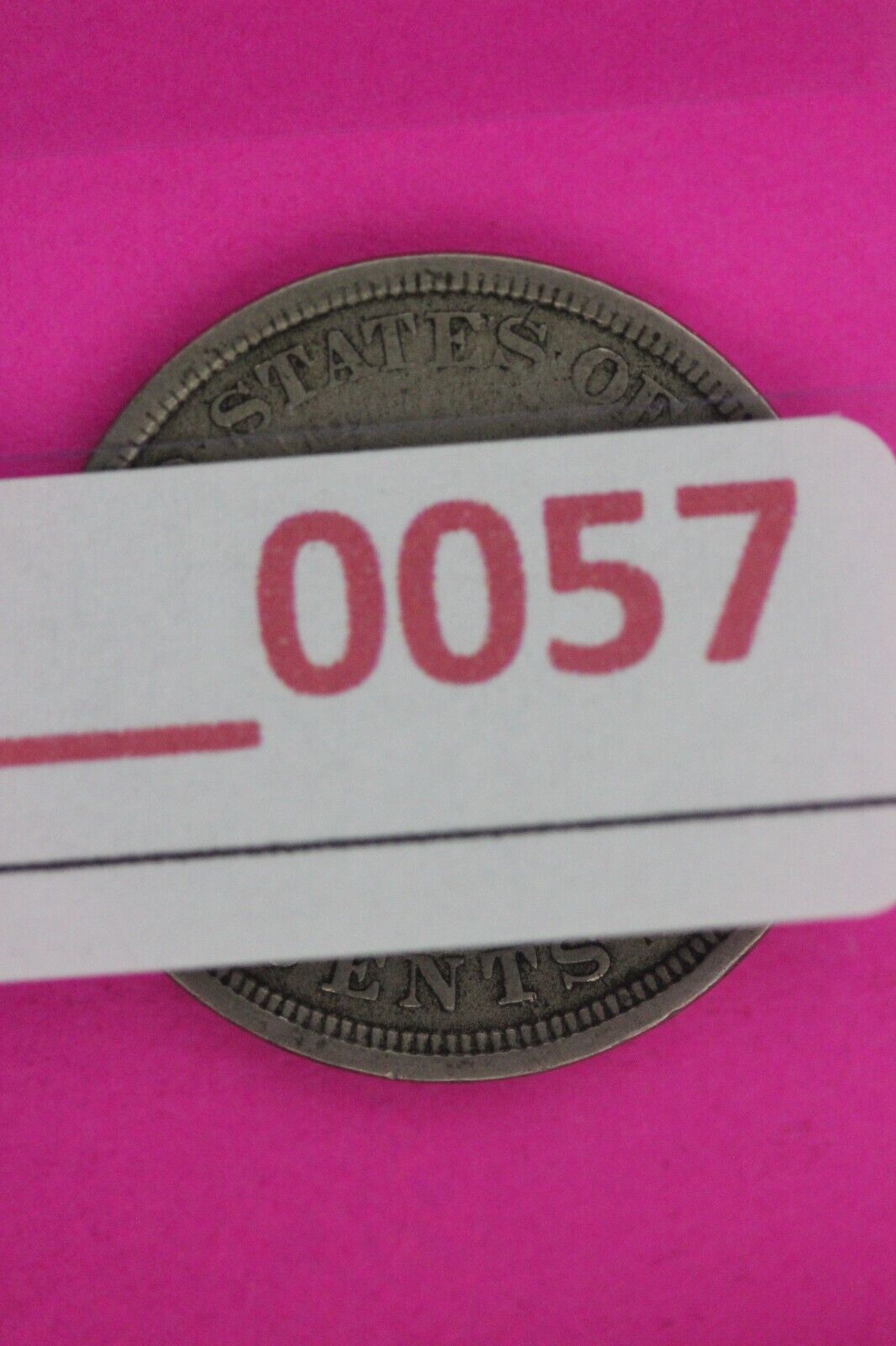 1883 With Cents V Liberty Nickel Scarce Semi Key Date Coin Free Shipping 0057