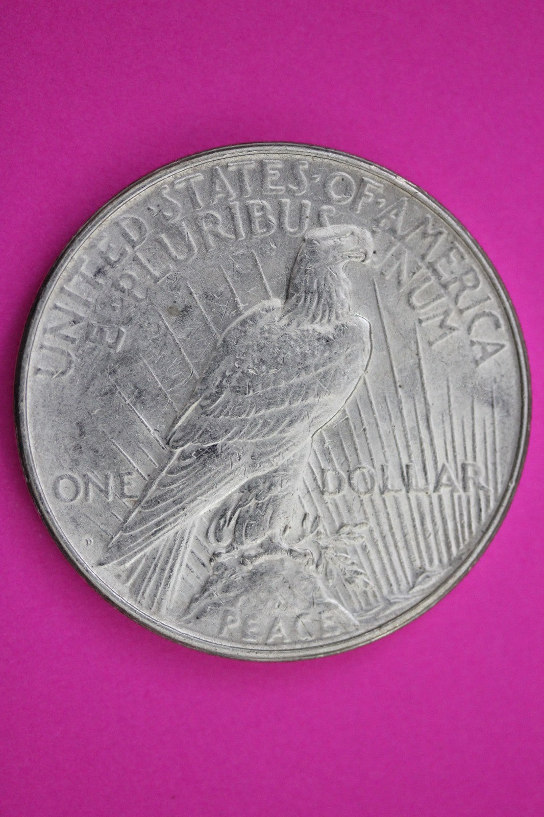 1923 D Peace Silver Dollar LIberty Coin Guaranteed Genuine American Seller 1997