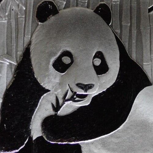 2015 Gem BU China Panda 1 OZ 999 Silver Same Coin In Pics Proof Like Capsule 25