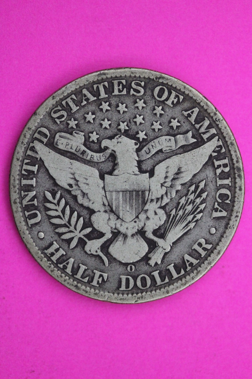 1909 O Barber Liberty Half Dollar Silver Scarce Semi Key Date Coin 0403N