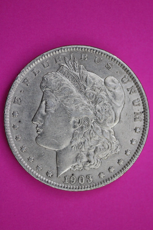 1903 P Morgan Silver Dollar Coin Guaranteed Authentic U.S.A American Seller 2040