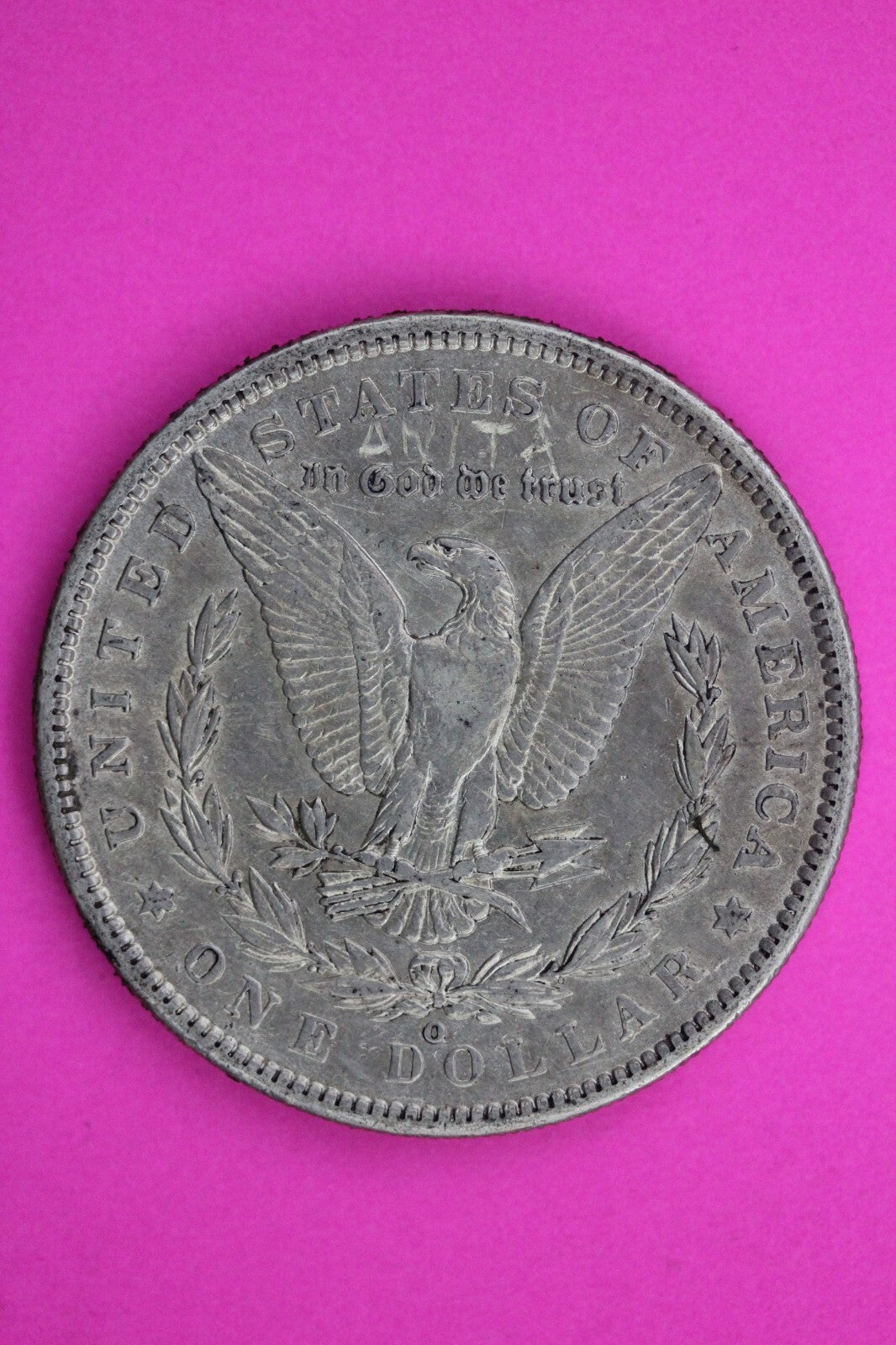 Graffiti 1900 O/CC Morgan Lady Liberty Silver Dollar Rare Key Date Coin 385